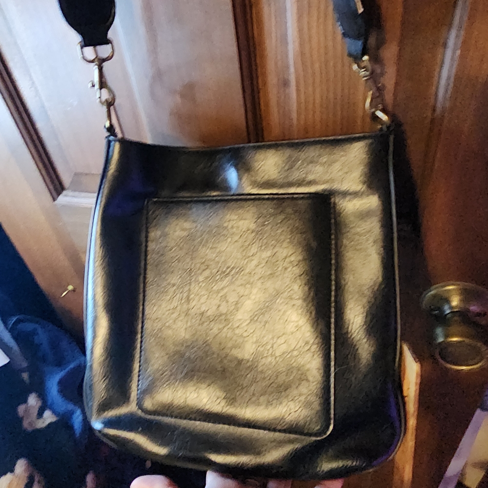 Universal Thread Black And White Patchwork Should… - image 7